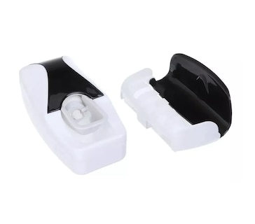 Foto 2 | Dispensador Automático Belug Pasta Dental Porta Cepillos Dientes Blanco/Negro