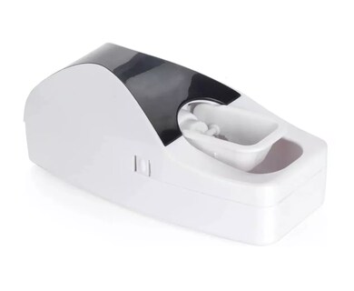 Foto 3 | Dispensador Automático Belug Pasta Dental Porta Cepillos Dientes Blanco/Negro
