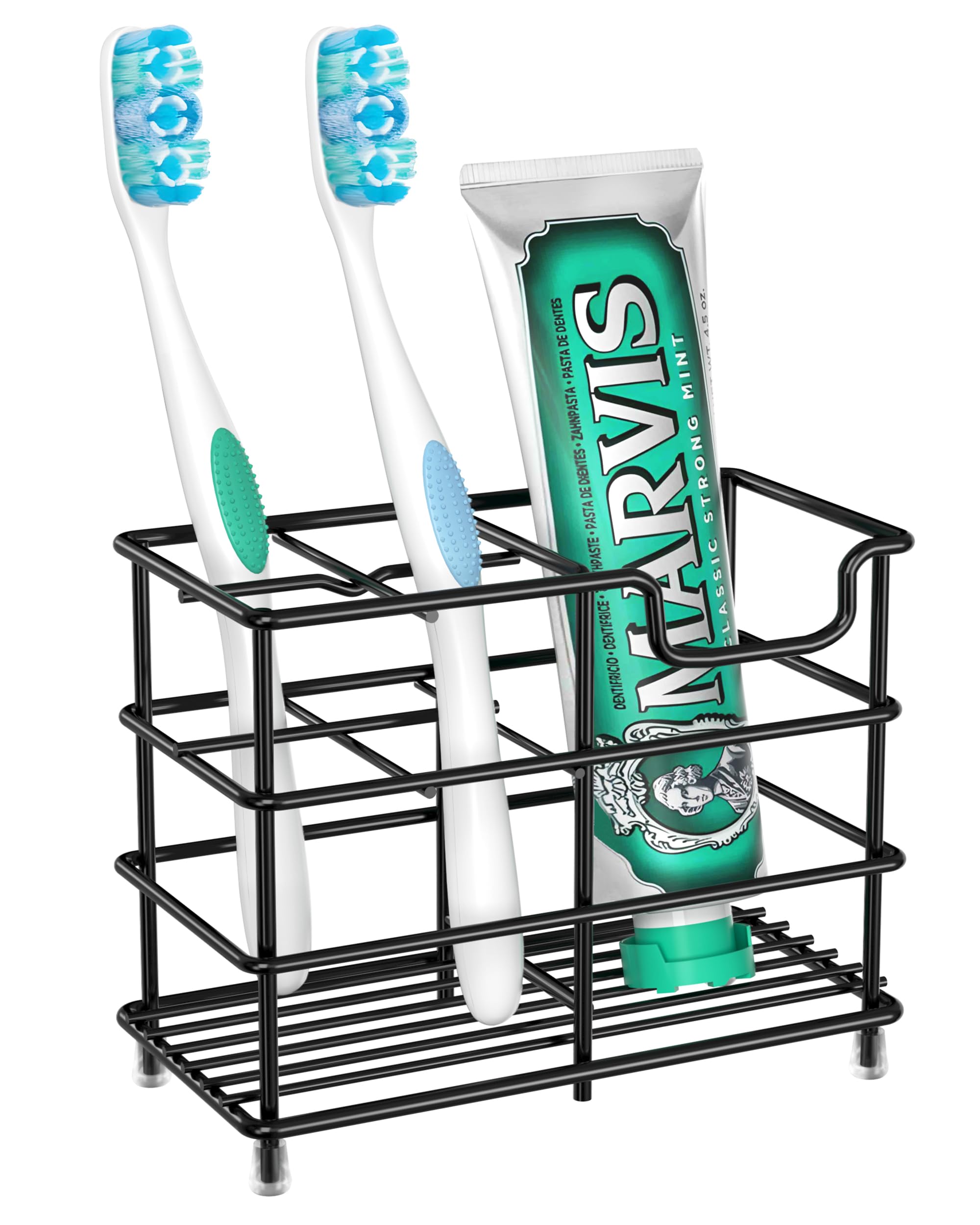 Foto 2 pulgar | Soporte para Cepillos de Dientes HBlife Small de Acero Inoxidable Negro - Venta Internacional