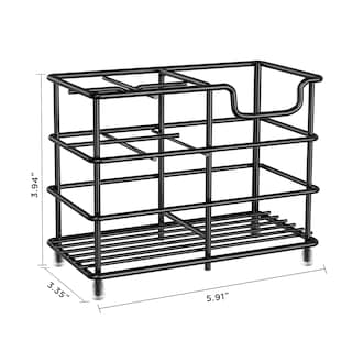 Foto 3 | Soporte para Cepillos de Dientes HBlife Small de Acero Inoxidable Negro - Venta Internacional