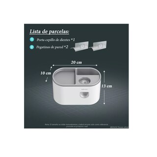 Foto 2 | Portacepillos Eo Safe Imports para Baño