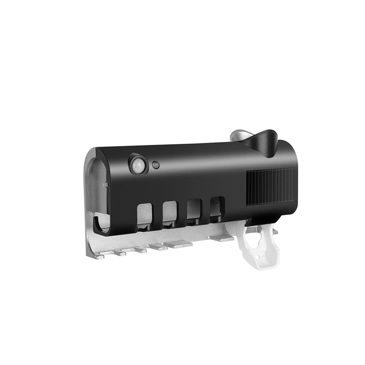 Foto 2 pulgar | Porta Cepillos Dispensador de Pasta Recargable Eo Safe Imports Negro
