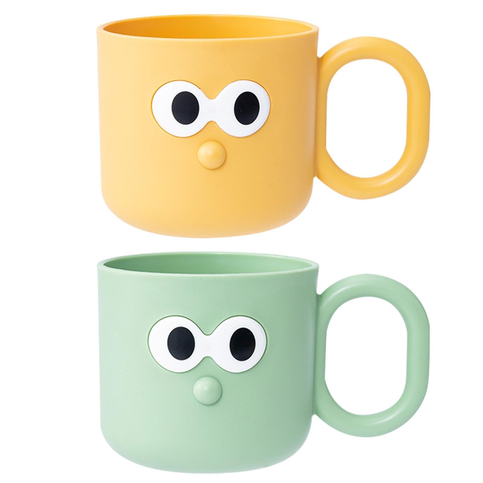 Taza Con Forma De Cepillo De Dientes Rinse Cup Con Dibujos Animados, 480 Ml, Para Niños, Rosa - Venta Internacional.