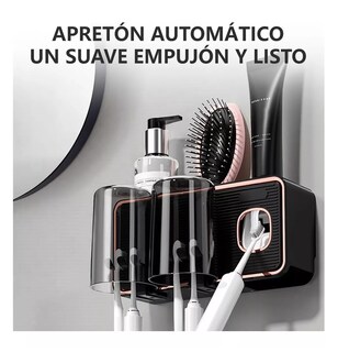 Foto 3 | Organizador de Cepillos de Dientes con Dispensador de Pasta
