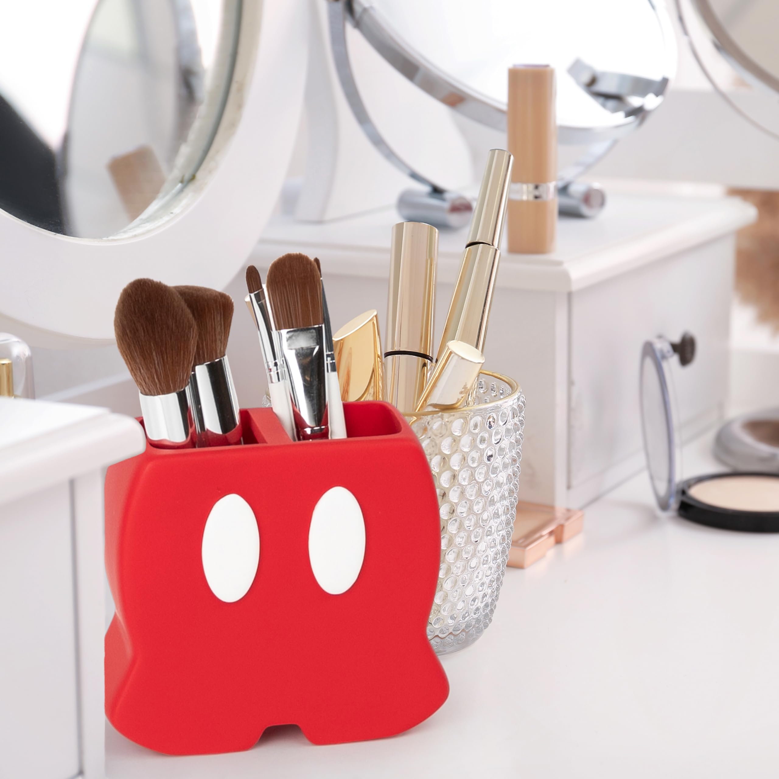 Foto 6 pulgar | Soporte Para Cepillos De Dientes Jay Franco Disney Mickey Mouse Rojo De Resina - Venta Internacional.