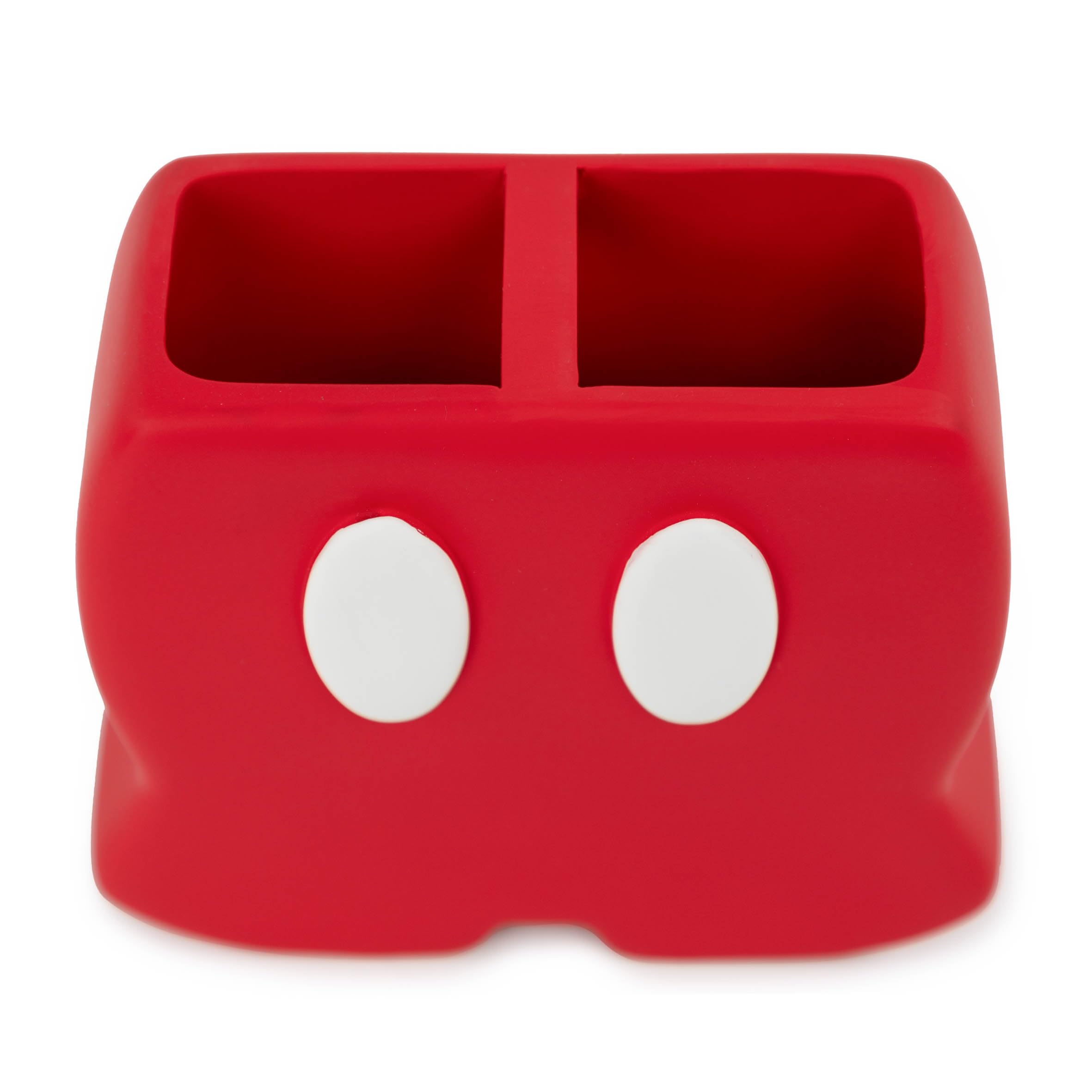 Foto 7 | Soporte Para Cepillos De Dientes Jay Franco Disney Mickey Mouse Rojo De Resina - Venta Internacional.