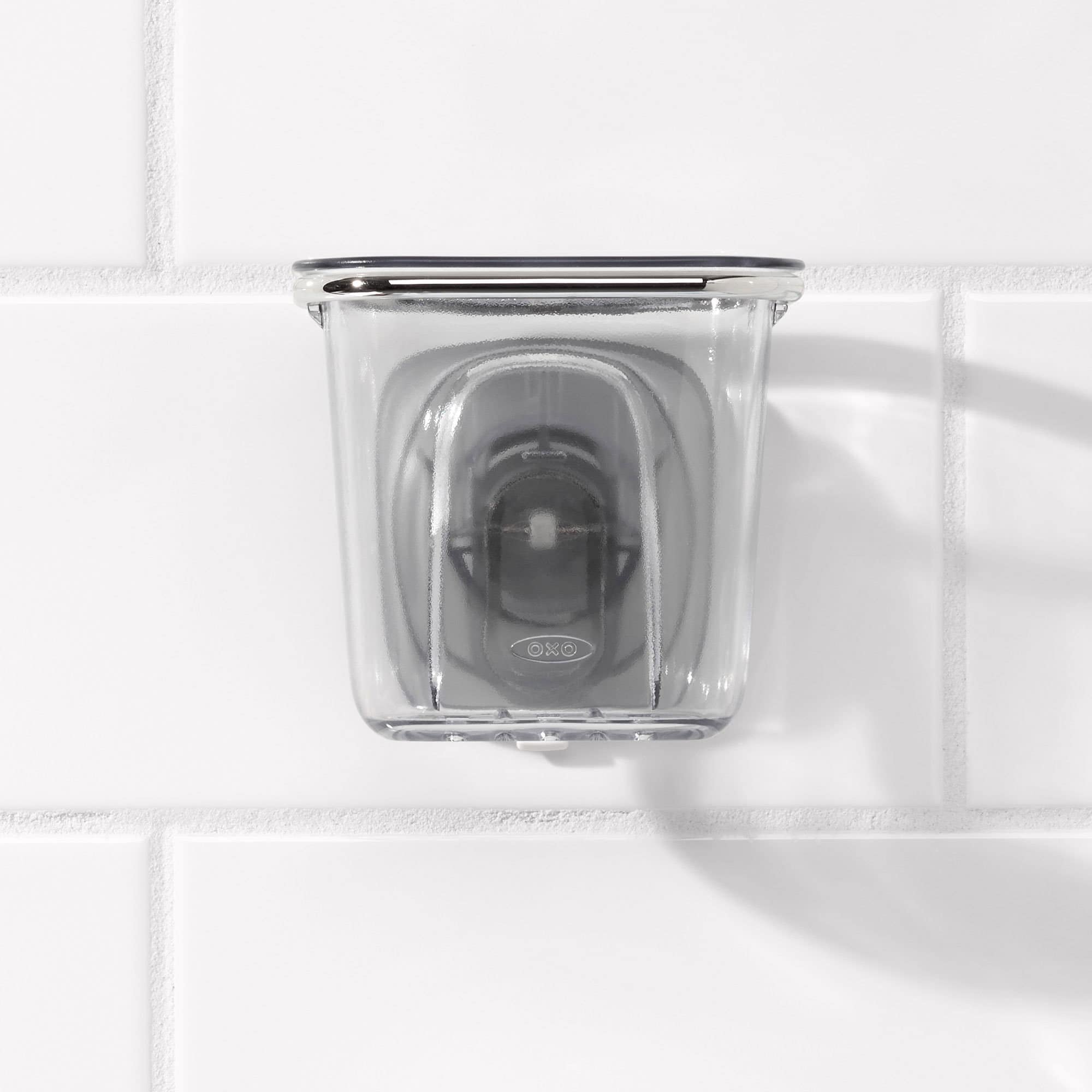 Foto 6 pulgar | Vaso Para Accesorios De Ducha Oxo Good Grips Stronghold, Transparente Con Succión - Venta Internacional.