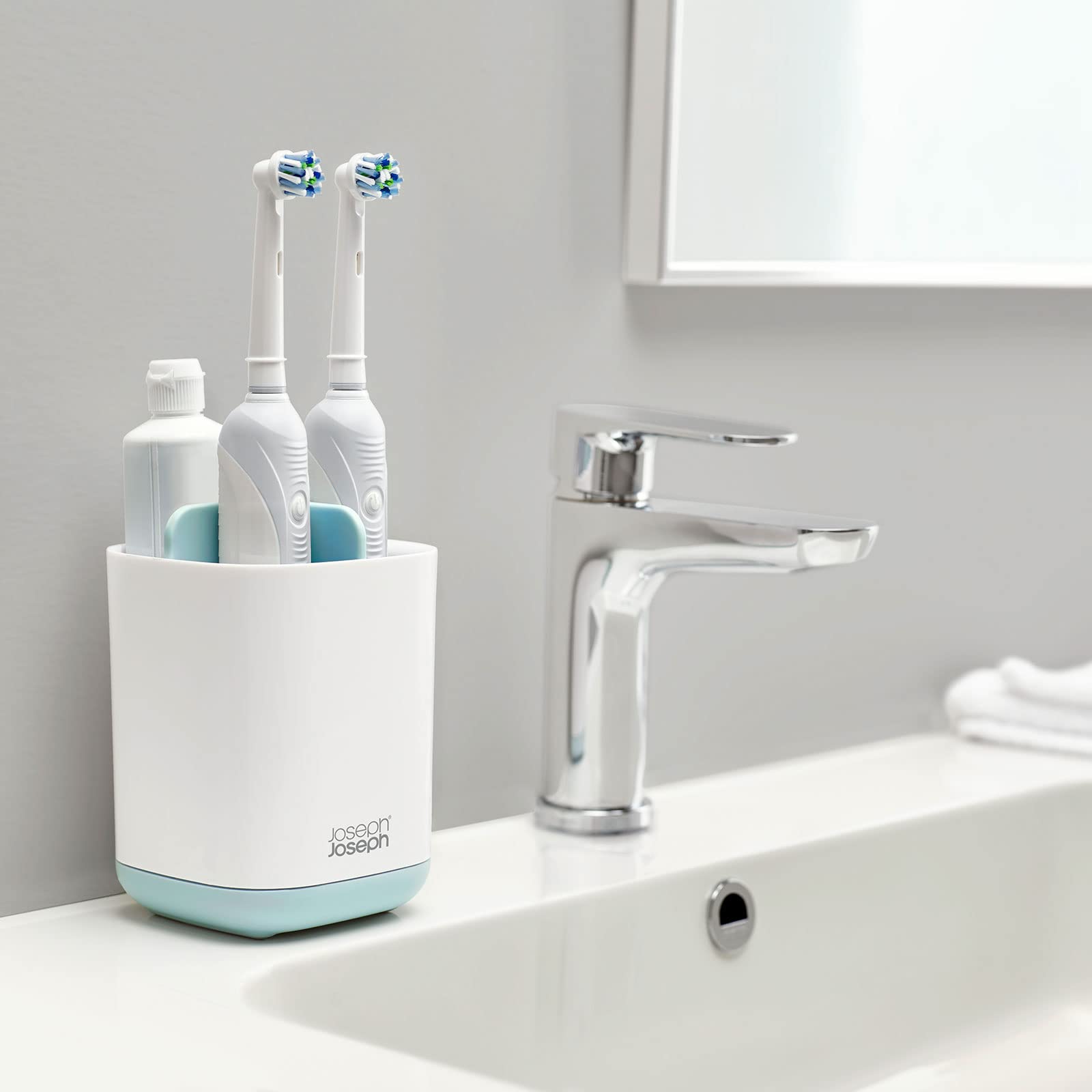 Foto 6 pulgar | Soporte para Cepillos de Dientes Joseph Joseph Easy-store Gris - Venta Internacional