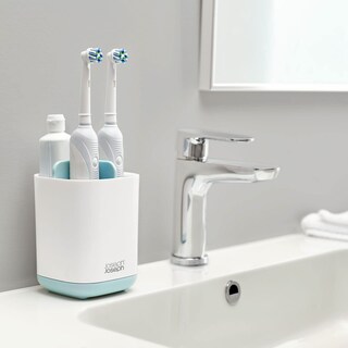 Foto 5 | Soporte para Cepillos de Dientes Joseph Joseph Easy-store Gris - Venta Internacional