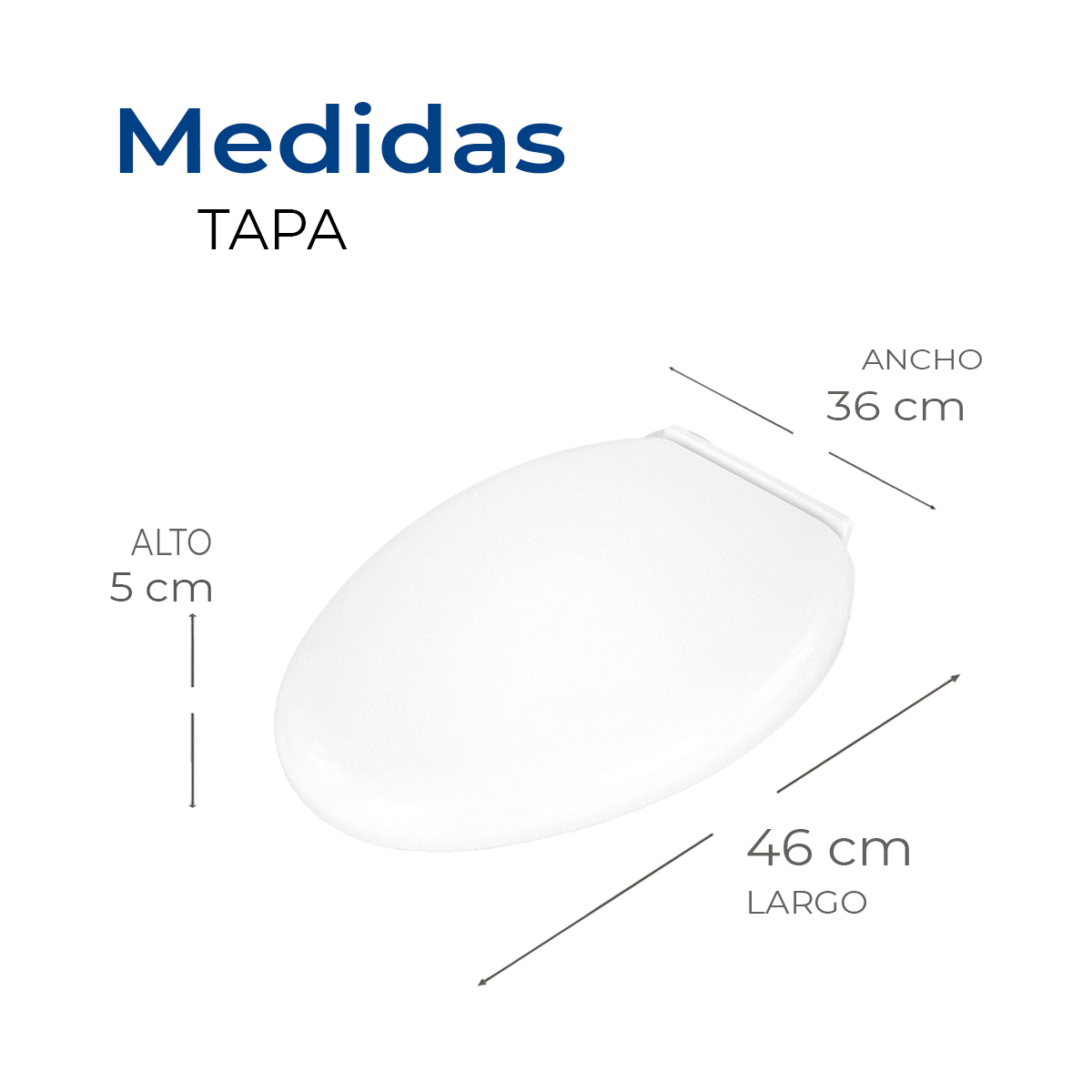 Foto 6 | Asiento para Inodoro Gravita Blanco