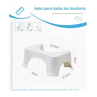 Foto 3 | Taburete de Inodoro Portátil Eo Safe Imports Esi-17656 Blanco