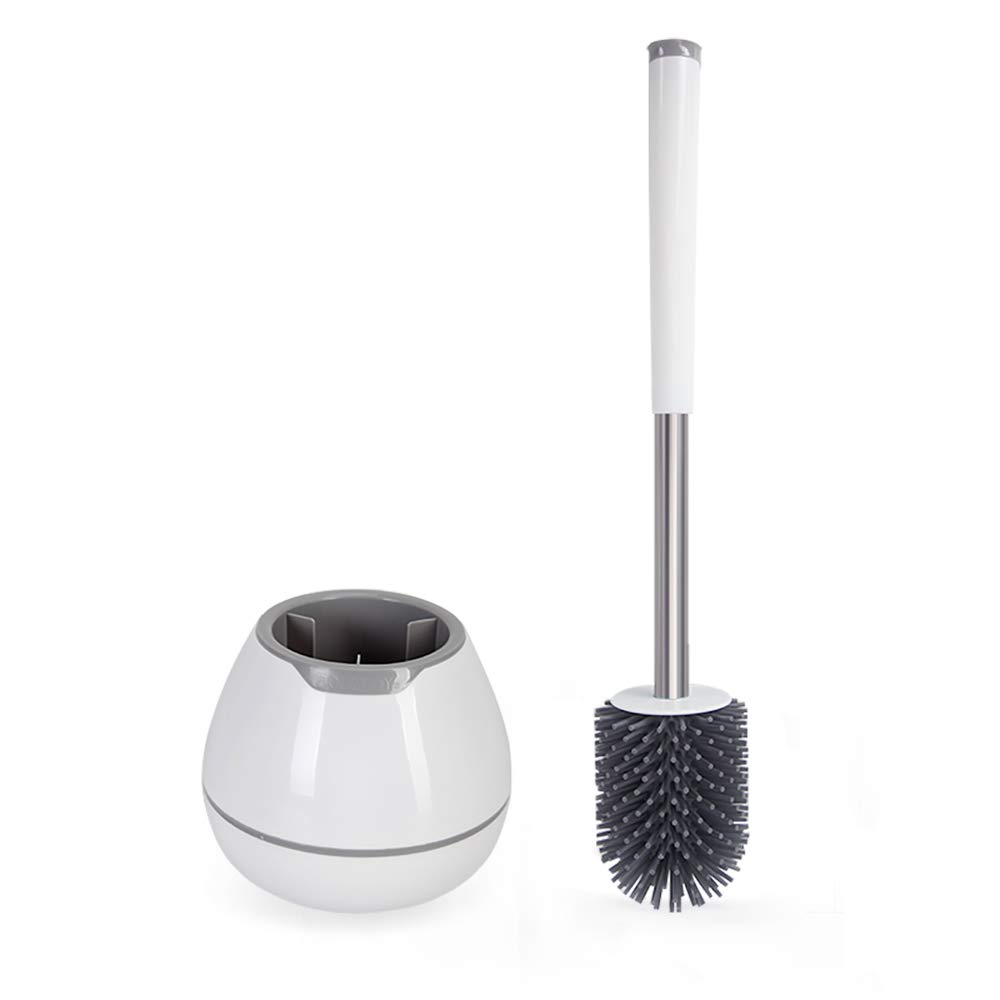 Foto 2 pulgar | Juego de Escobillas para Inodoro Boomjoy Limpiador de Cuencos de Silicona Blanco - Venta Internacional