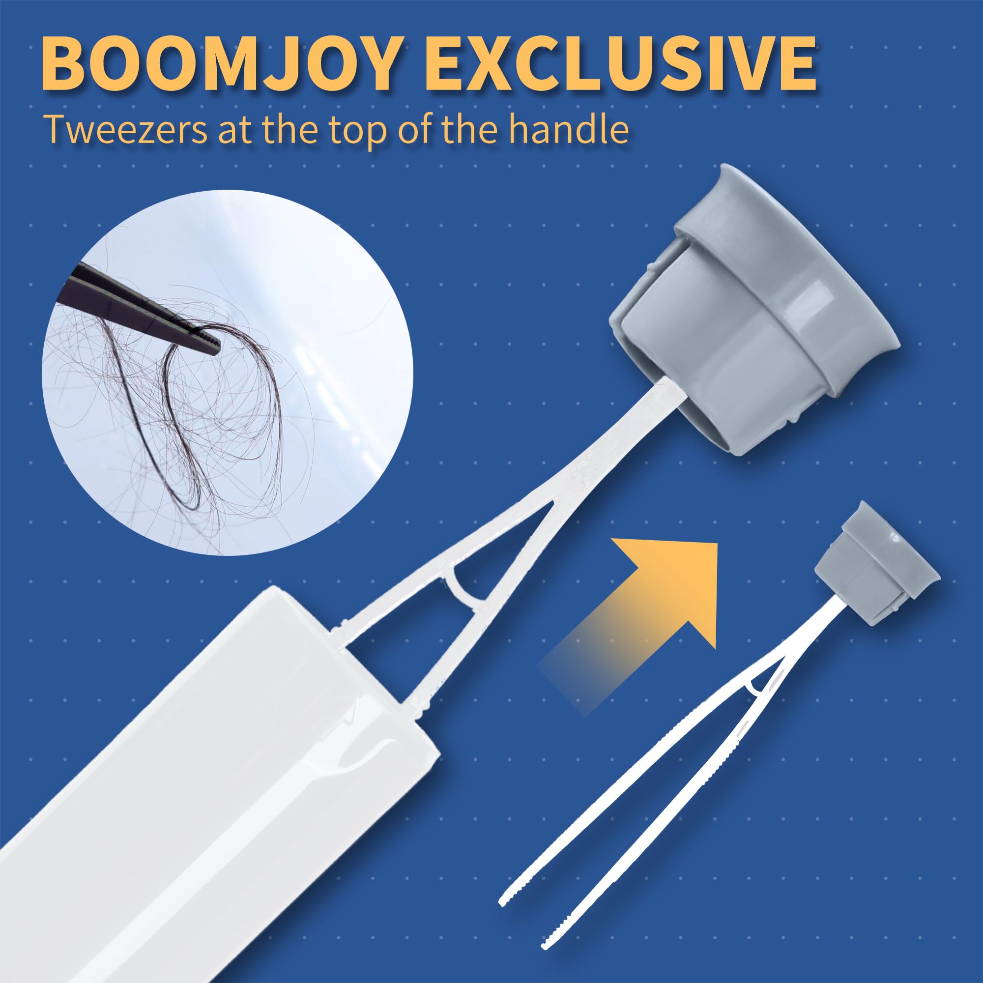 Foto 6 pulgar | Juego de Escobillas para Inodoro Boomjoy Limpiador de Cuencos de Silicona Blanco - Venta Internacional