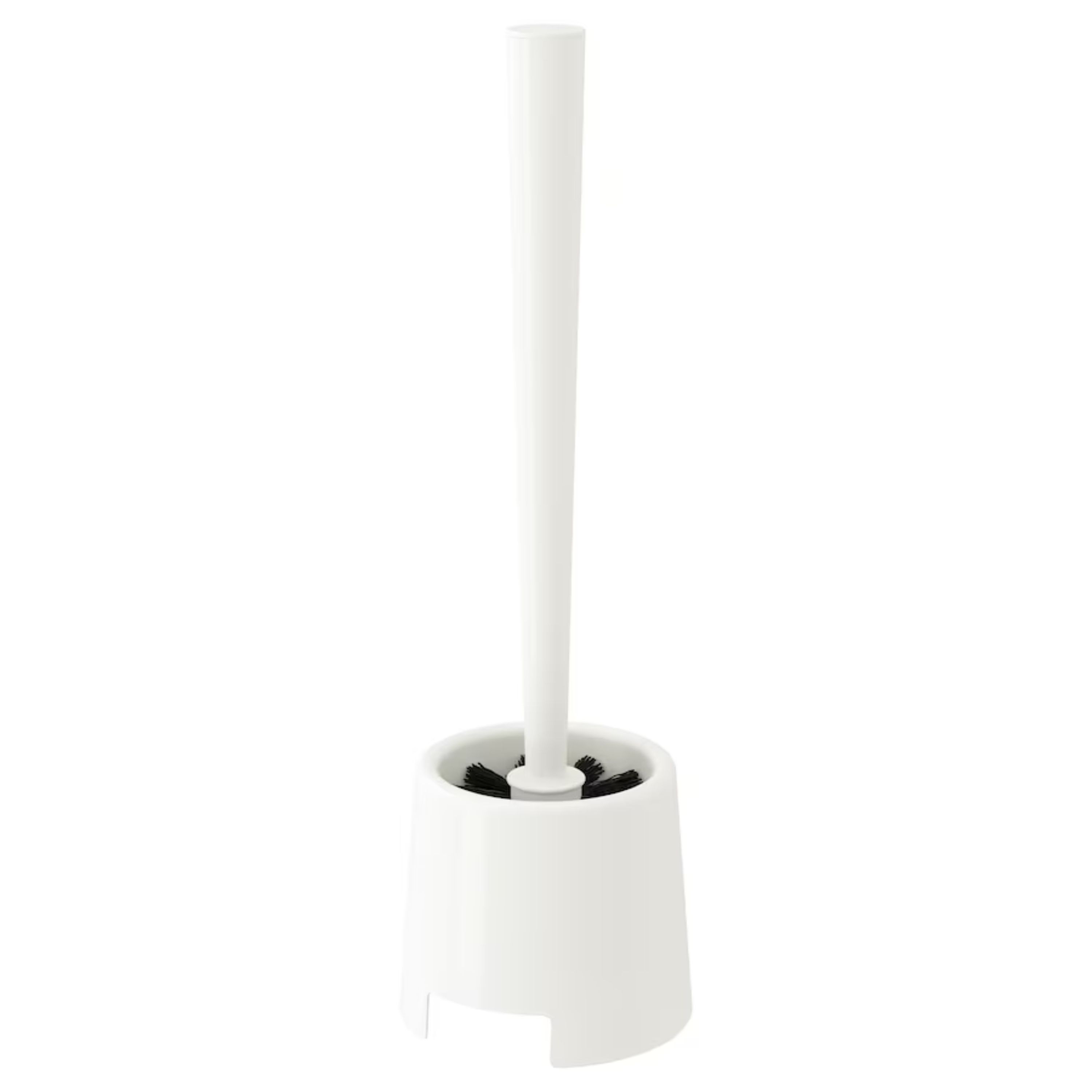 Foto 4 pulgar | Escobilla De Baño Resistente para Una Limpieza Eficaz - Soporte Y Cepillo Para Inodoro Blanco 3pzs