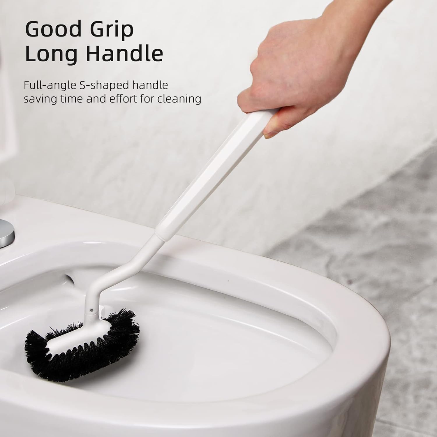Foto 6 pulgar | Juego de Portaescobillas para Inodoro Hamitor Bathroom Abs - Venta Internacional
