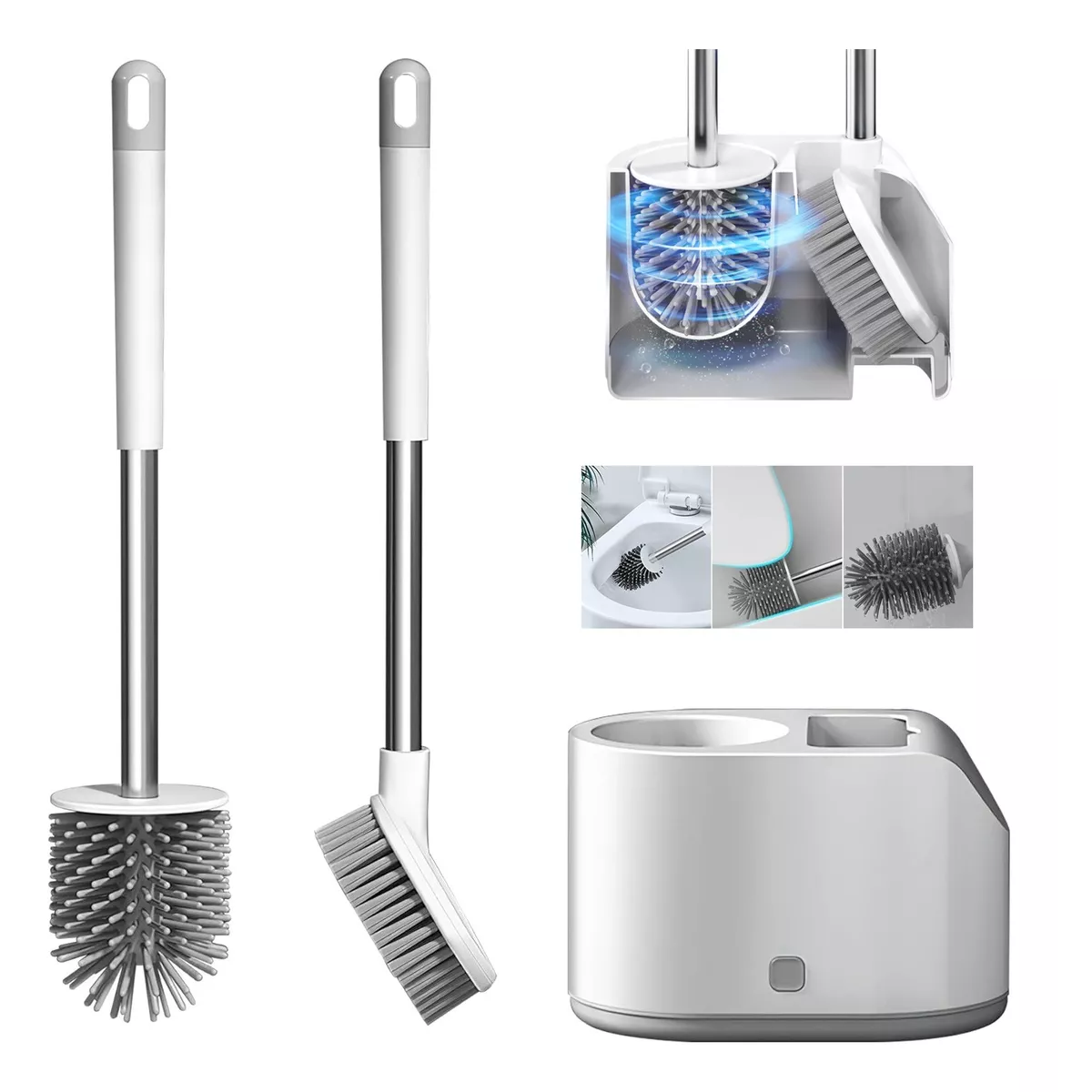 Foto 4 pulgar | Kit de Cepillo y Portacepillo Eo Safe Imports para Baño
