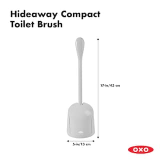 Foto 6 | Escobilla y Bote para Inodoro Oxo Good Grips Compact Gris - Venta Internacional