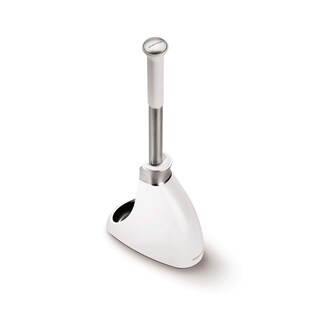 Foto 4 | Escobilla De Baño Simplehuman De Acero Inoxidable Blanca Con Estuche - Venta Internacional.