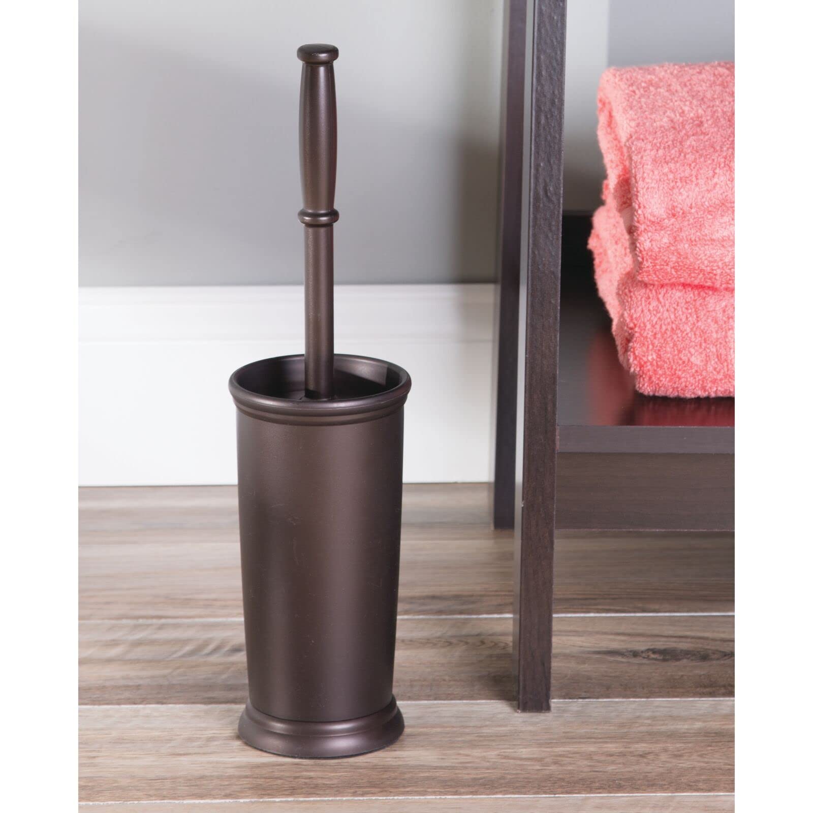 Foto 4 pulgar | Escobilla Para Inodoro Mdesign Hyde Collection Con Soporte En Bronce - Venta Internacional.