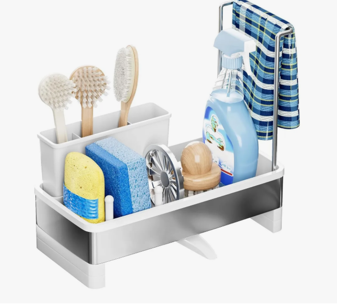 Estante Para Esponja Organizador De Cocina Para Fregadero
