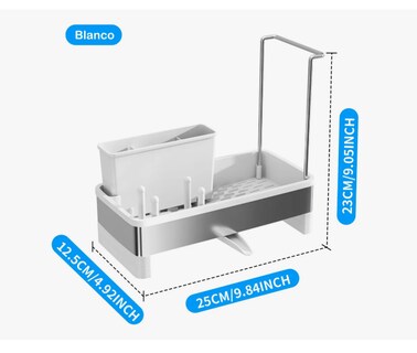 Foto 2 | Estante Para Esponja Organizador De Cocina Para Fregadero