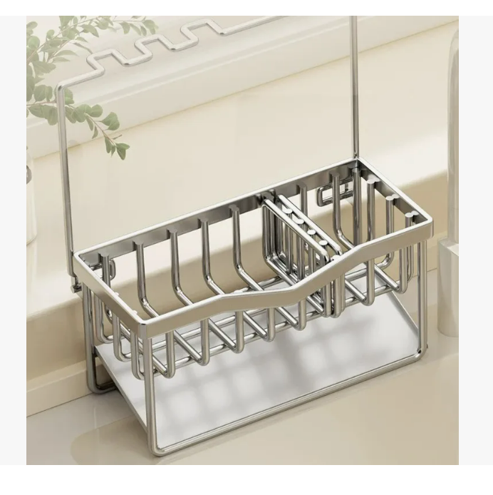 Foto 3 pulgar | Organizador Pequeños Objetos De Cocina De Acero Inoxidable