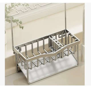 Foto 2 | Organizador Pequeños Objetos De Cocina De Acero Inoxidable