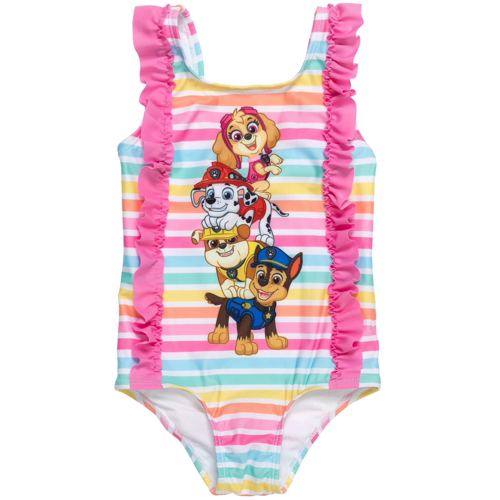 Traje De Baño De Una Sola Pieza Paw Patrol Para Niñas Pequeñas, Rosa 2t - Venta Internacional. $865