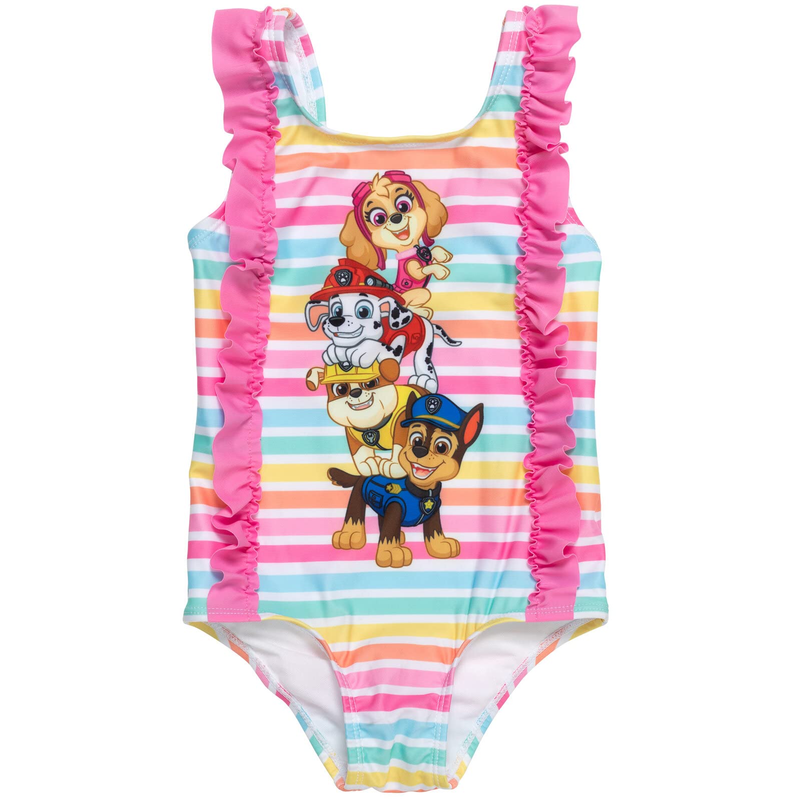 Foto 2 pulgar | Traje De Baño De Una Sola Pieza Paw Patrol Para Niñas Pequeñas, Rosa 2t - Venta Internacional.