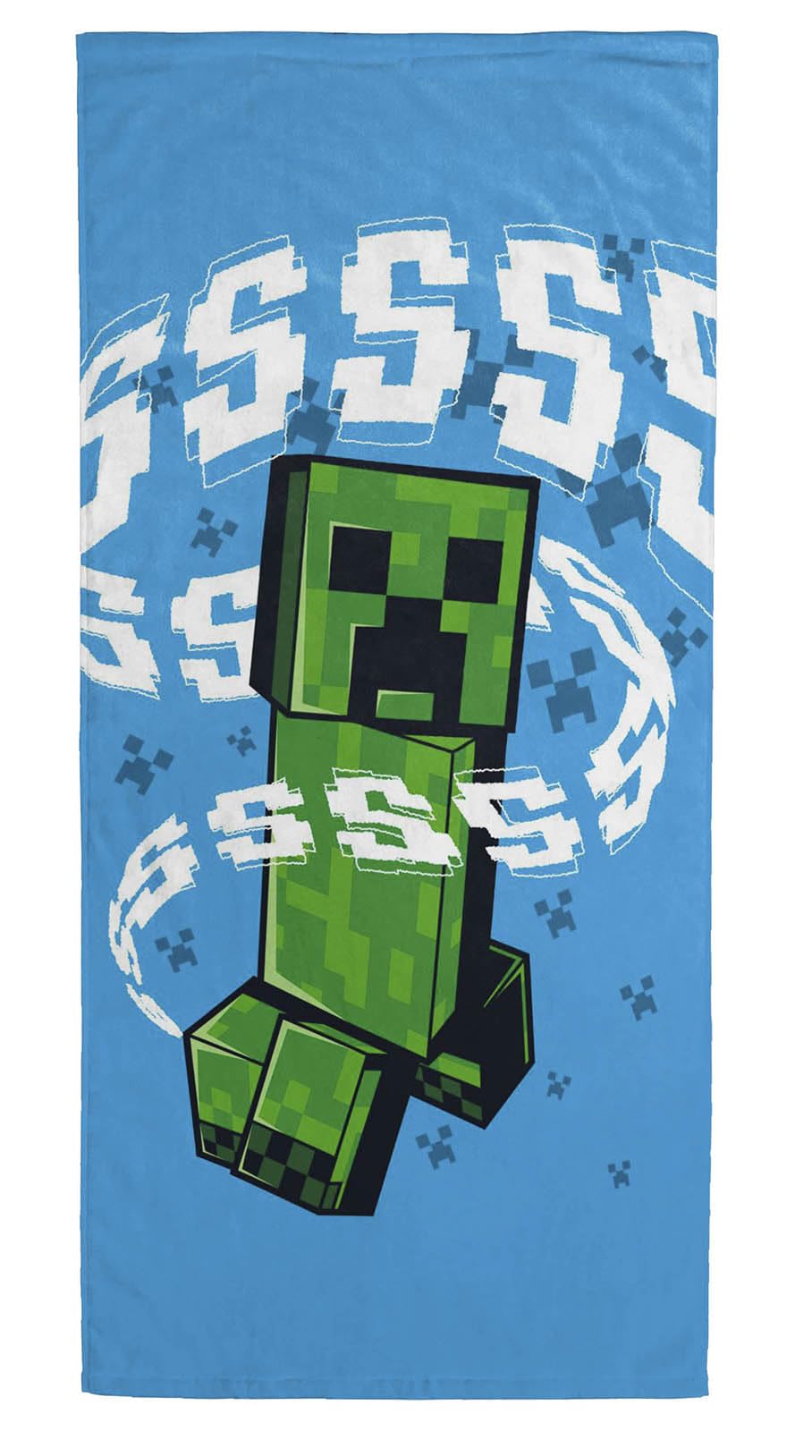 Foto 2 pulgar | Toalla De Playa Jay Franco Minecraft Creeper Kids 100% Algodón - Venta Internacional.