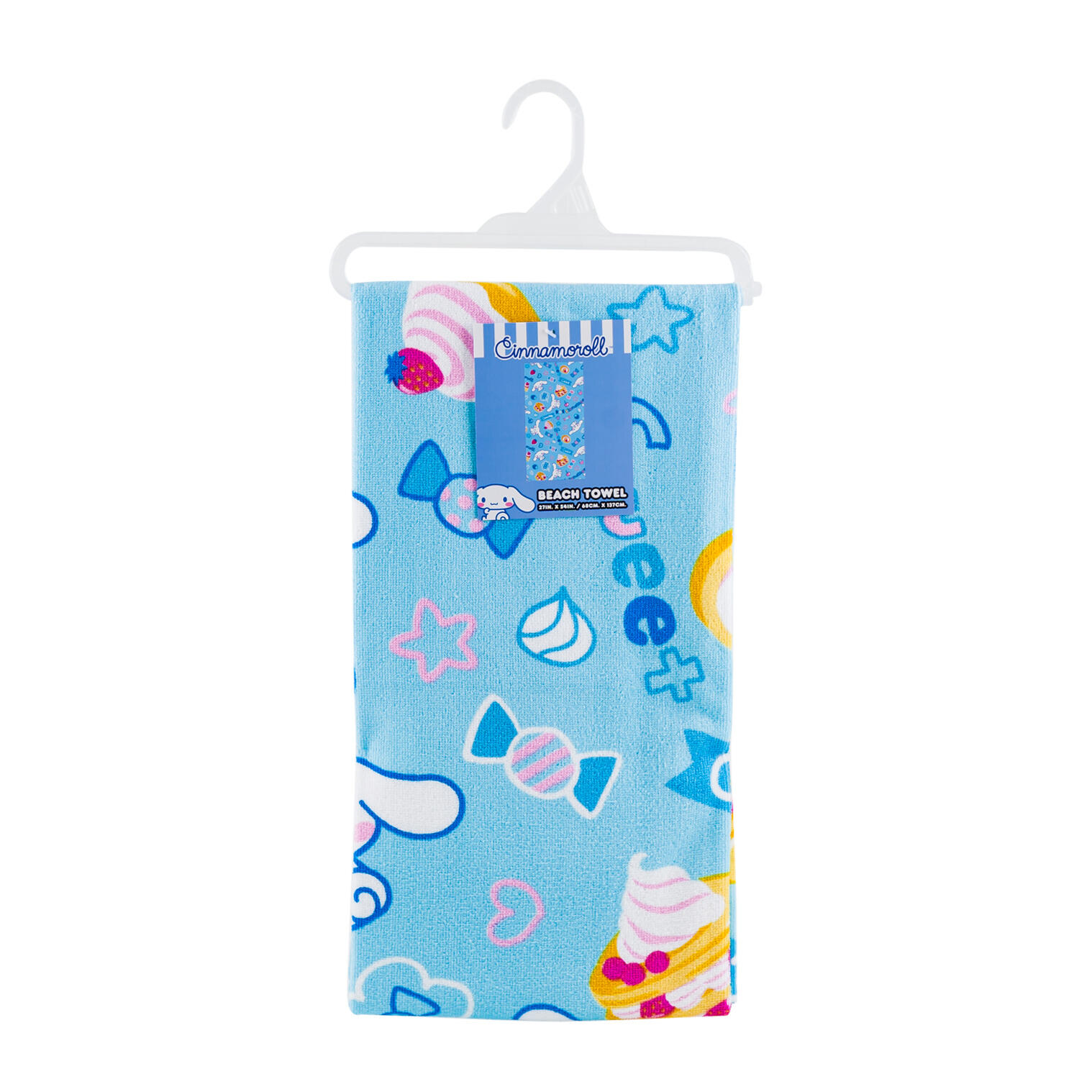 Foto 2 pulgar | Toalla De Baño Infantil Hello Kitty 54 X 27 Pulgadas