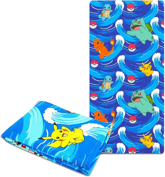 Foto 3 pulgar | Toalla De Baño Infantil Pokemon 54 X 27 Pulgadas