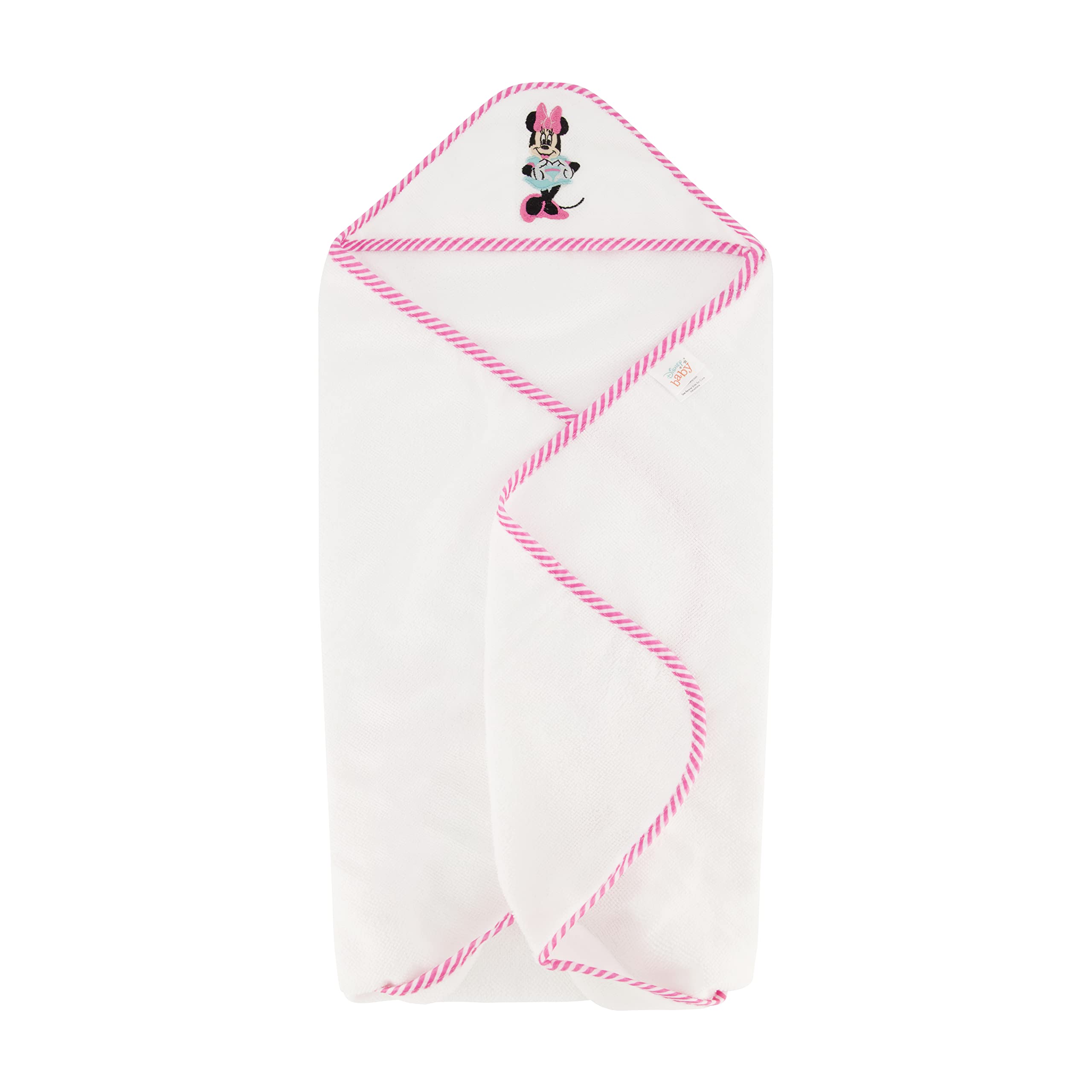 Foto 3 pulgar | Toallas Con Capucha Disney Cudlie Baby Girl Minnie Mouse, Paquete De 2 - Venta Internacional.