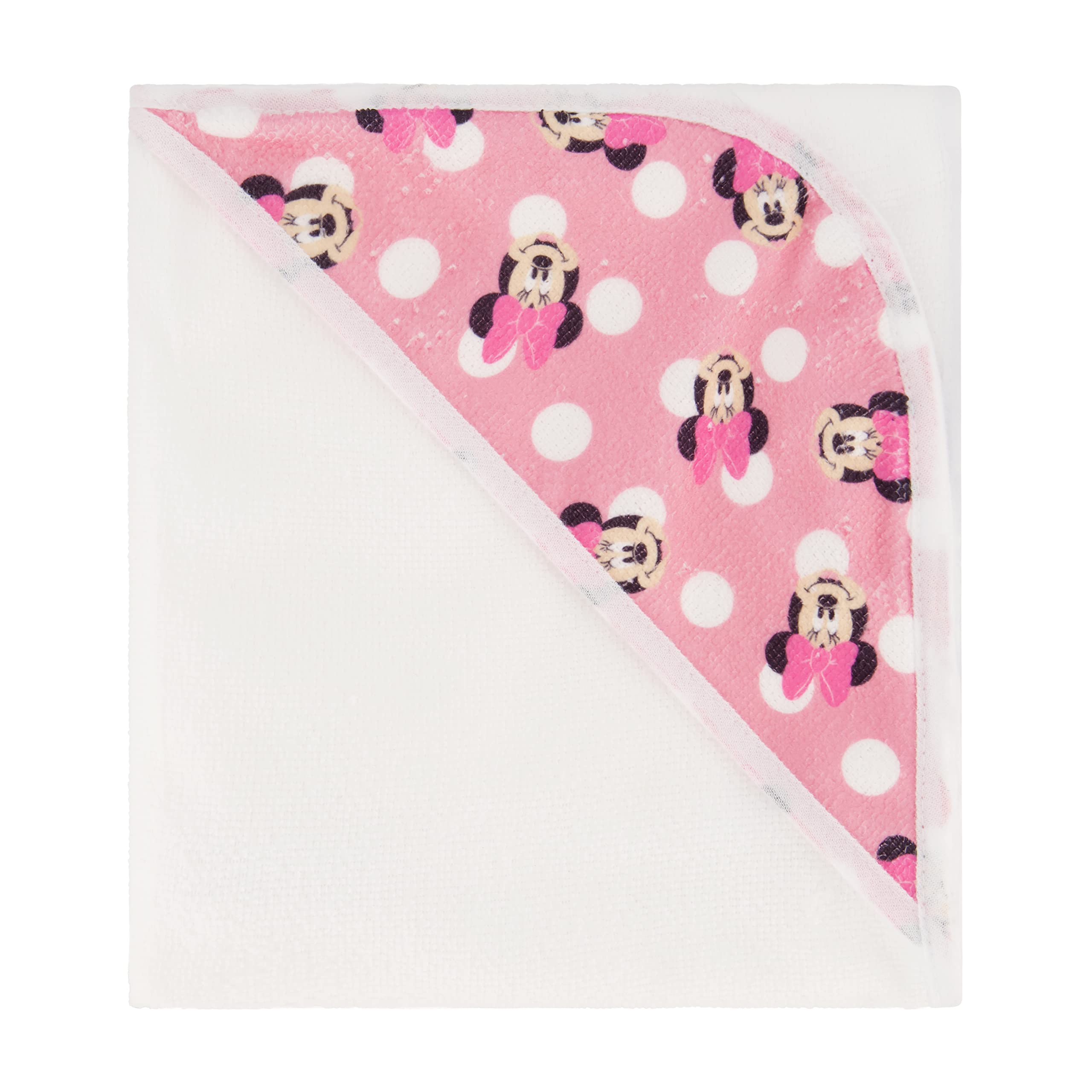 Foto 6 pulgar | Toallas Con Capucha Disney Cudlie Baby Girl Minnie Mouse, Paquete De 2 - Venta Internacional.