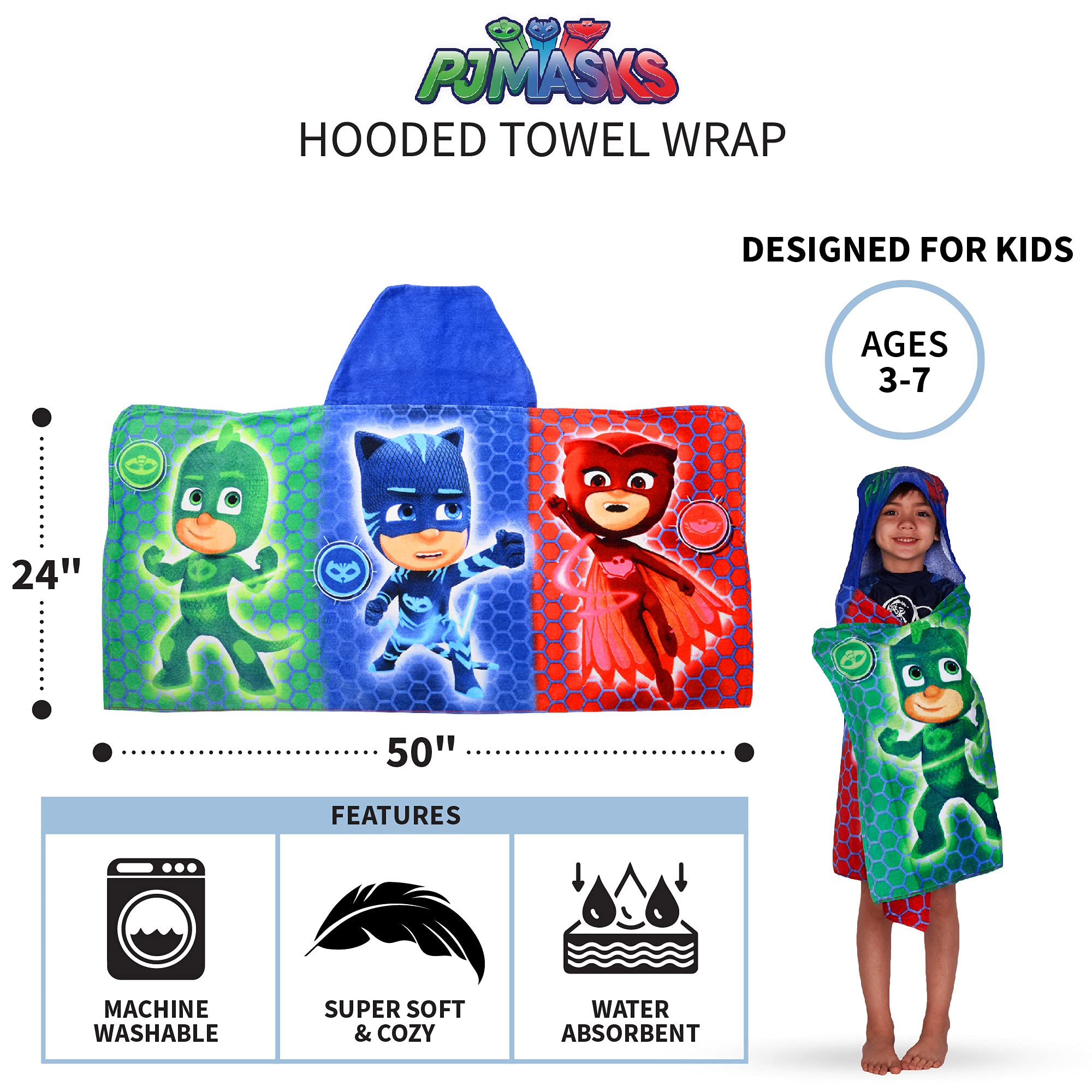 Foto 6 pulgar | Máscaras De Pijama Con Capucha Para Baño/piscina/playa, Algodón Suave - Venta Internacional.