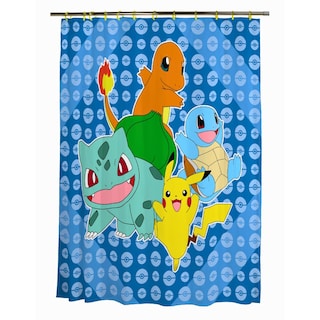Foto 1 | Juego De Cortinas De Baño Franco Pokemon Anime, 13 Piezas, Oficial - Venta Internacional.