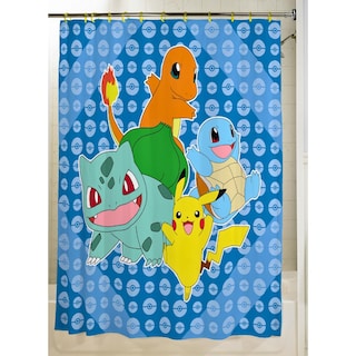 Foto 5 | Juego De Cortinas De Baño Franco Pokemon Anime, 13 Piezas, Oficial - Venta Internacional.