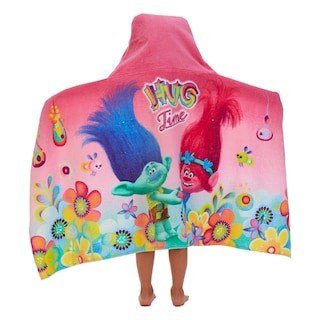 Foto 2 | Toalla Con Capucha Franco Trolls Para Baño/piscina/playa, 60 X 120 Cm - Venta Internacional.