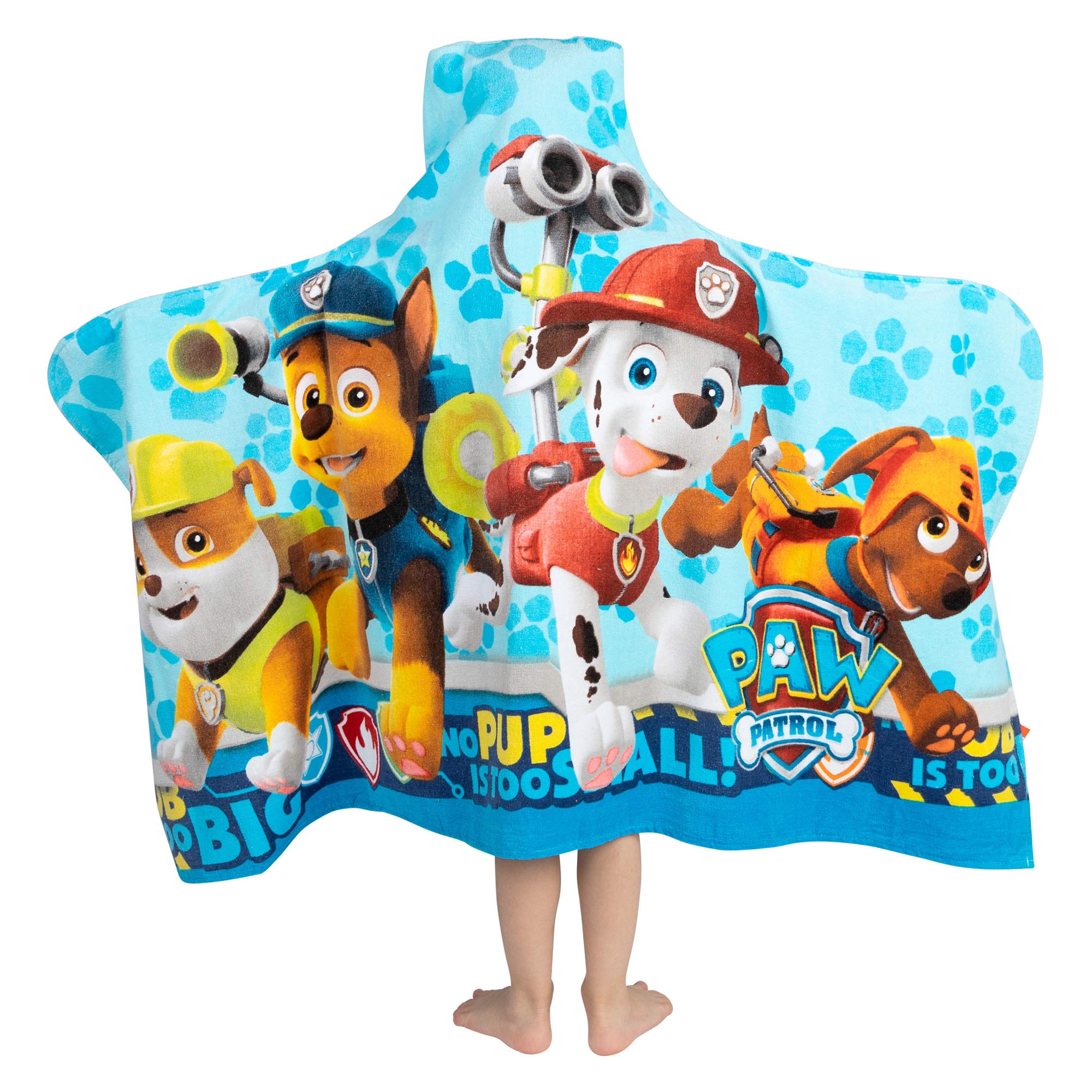 Foto 4 pulgar | Toalla Con Capucha Franco Kids Paw Patrol Blue 60 X 120 Cm - Venta Internacional.