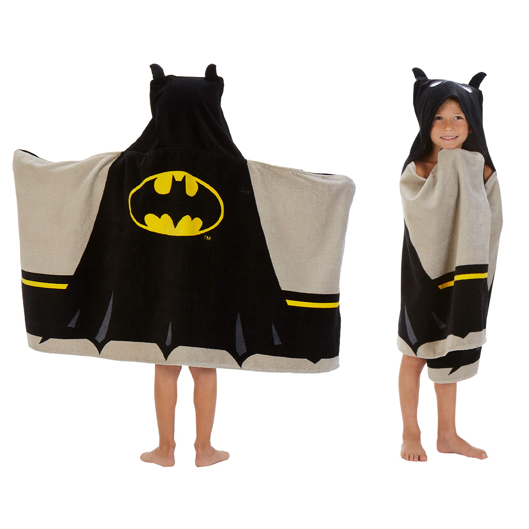 Toalla Con Capucha Para Niños De Batman, Bañera/piscina/playa, Algodón - Venta Internacional.