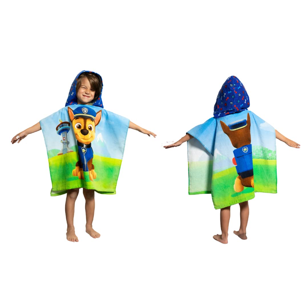 Toalla Con Capucha Franco Paw Patrol Para Niños, Playa/piscina/baño - Venta Internacional.