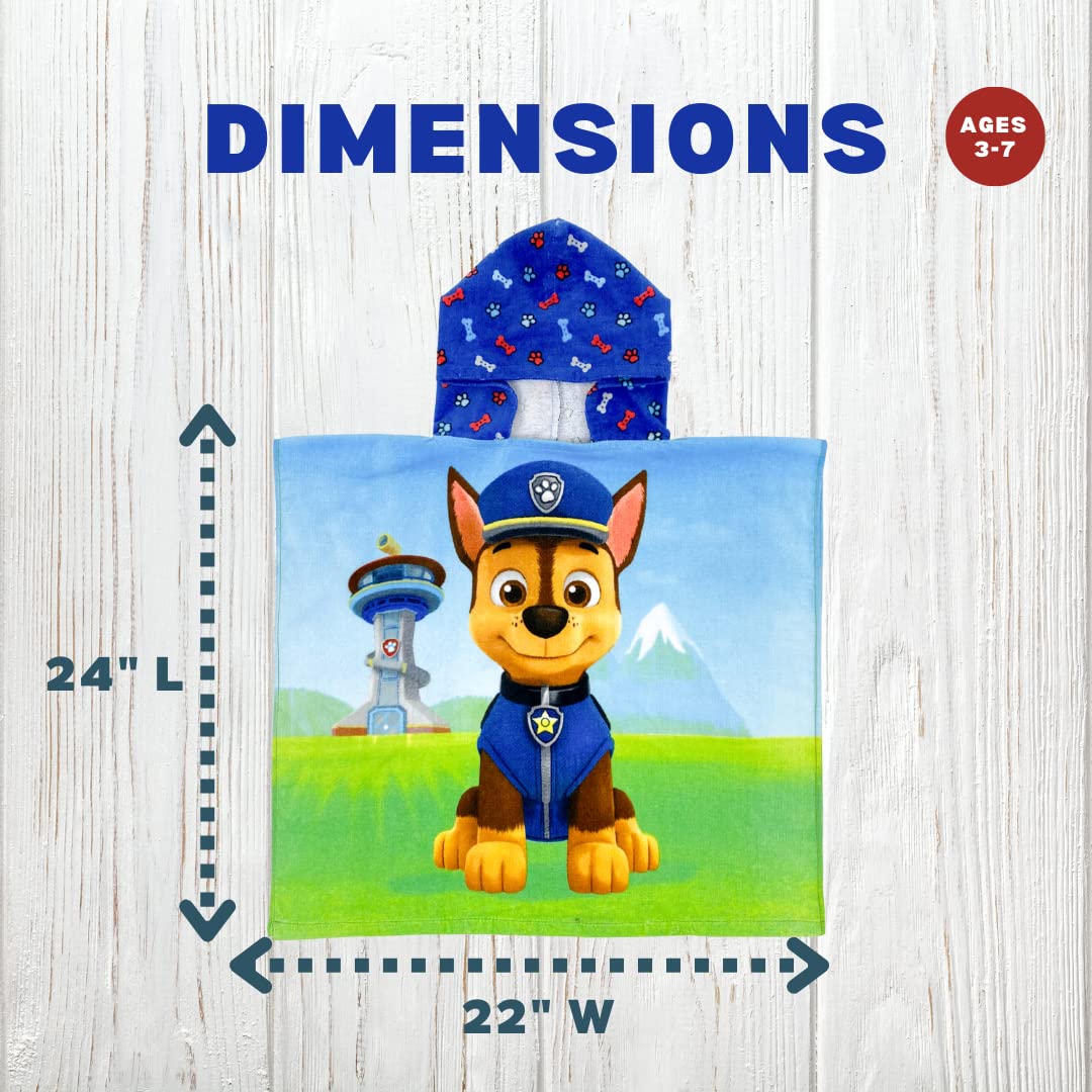 Foto 4 pulgar | Toalla Con Capucha Franco Paw Patrol Para Niños, Playa/piscina/baño - Venta Internacional.
