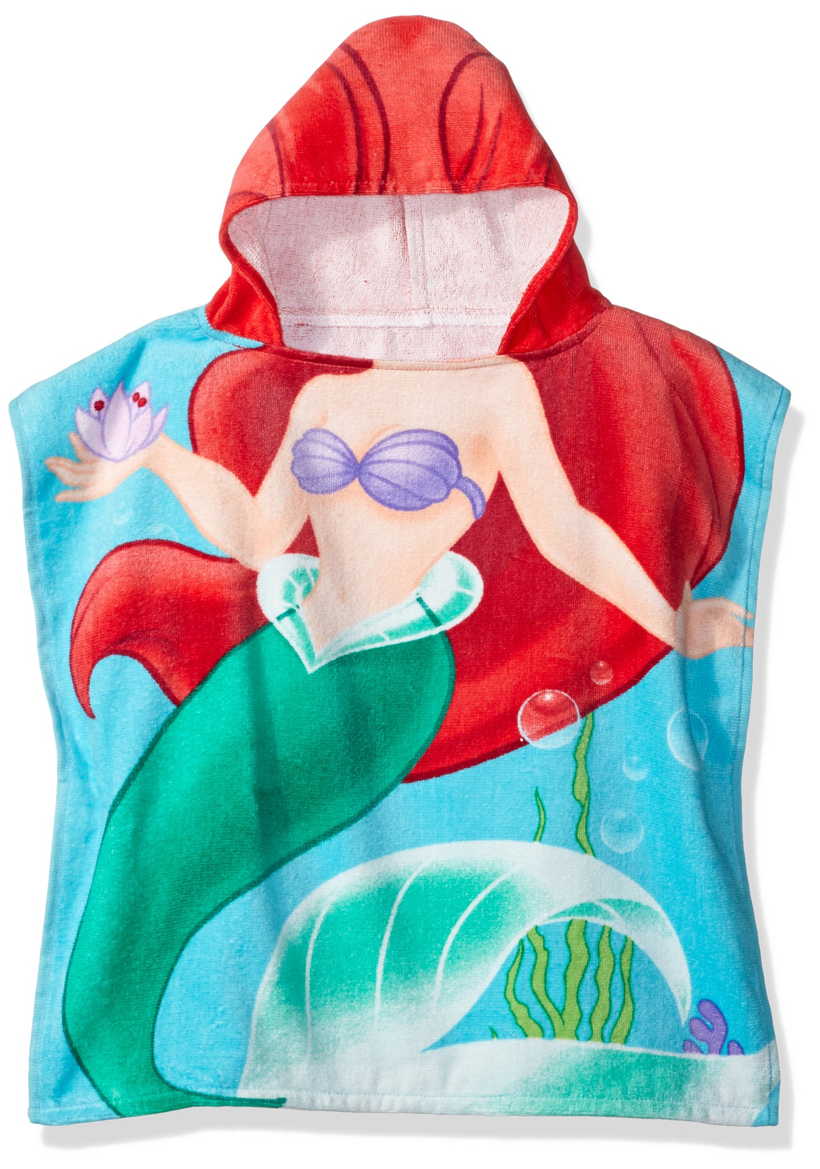Foto 2 pulgar | Toalla Con Capucha Jay Franco Disney Little Mermaid Ariel - Venta Internacional.