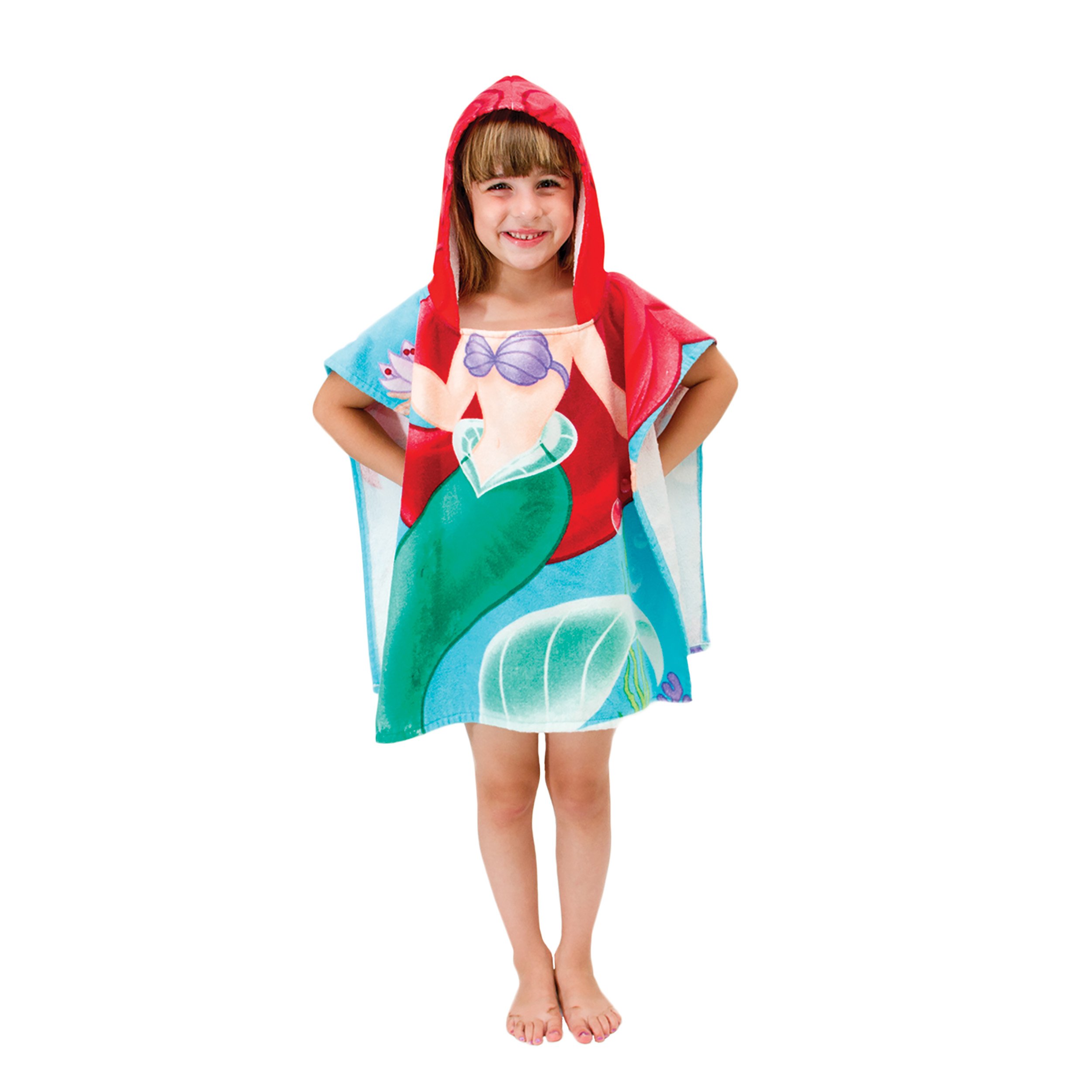 Foto 3 pulgar | Toalla Con Capucha Jay Franco Disney Little Mermaid Ariel - Venta Internacional.