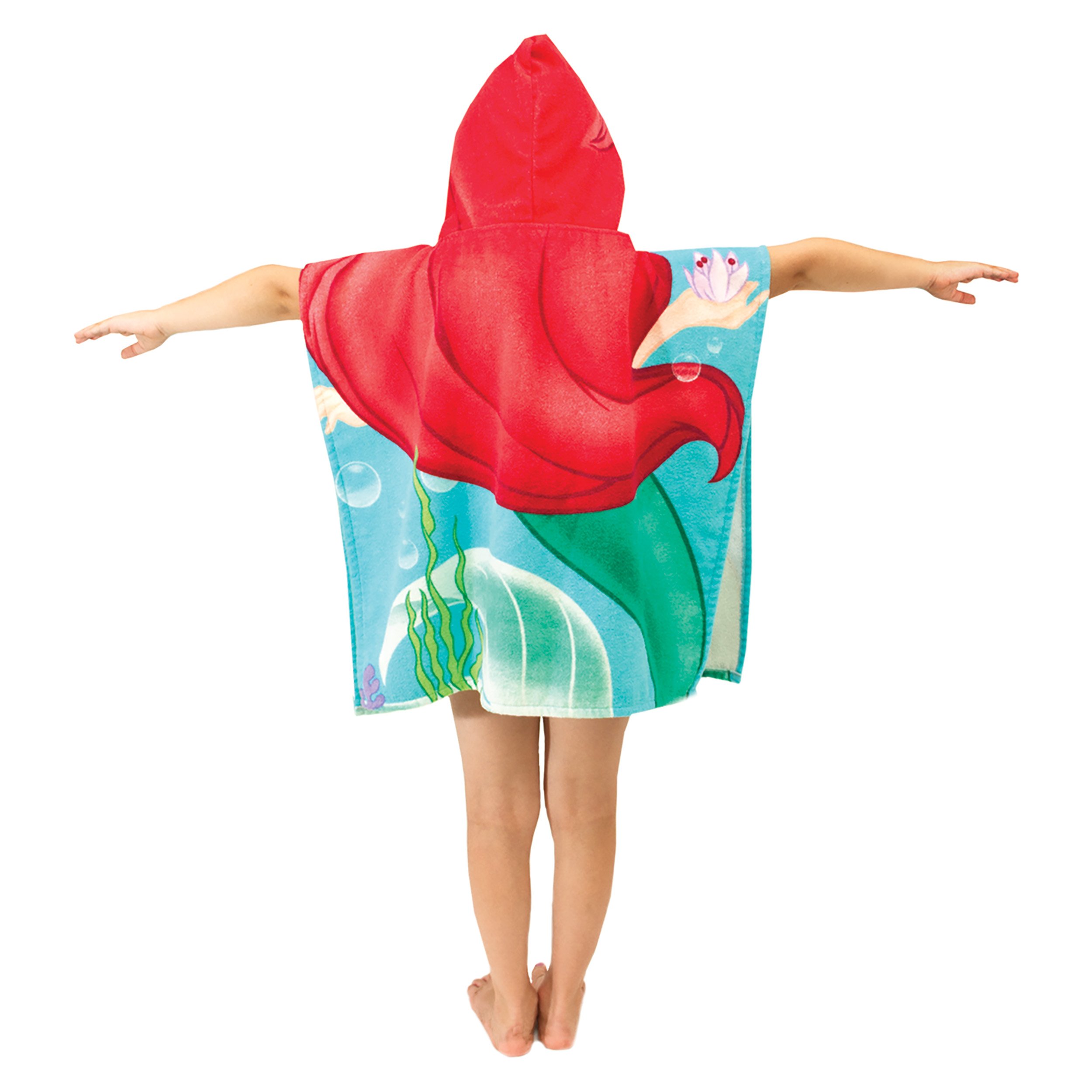 Foto 3 | Toalla Con Capucha Jay Franco Disney Little Mermaid Ariel - Venta Internacional.