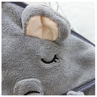 Foto 3 | Toalla para Bebe Elefante Eo Safe Imports Gris