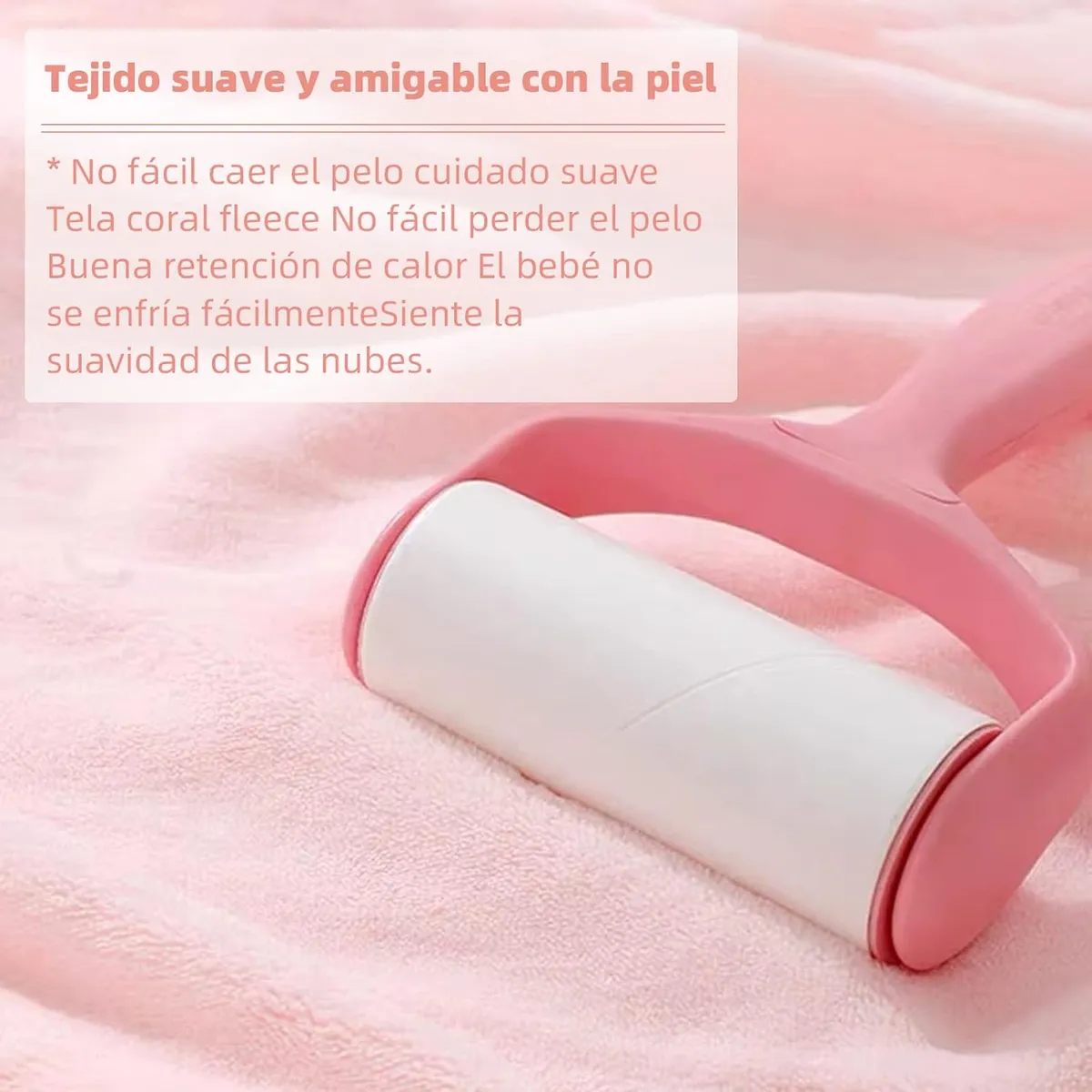 Foto 3 | Toalla para Bebe Conejo Eo Safe Imports Rosa