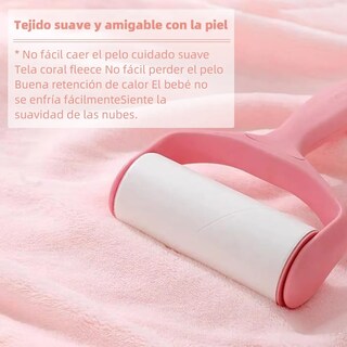 Foto 3 | Toalla para Bebe Conejo Eo Safe Imports Rosa
