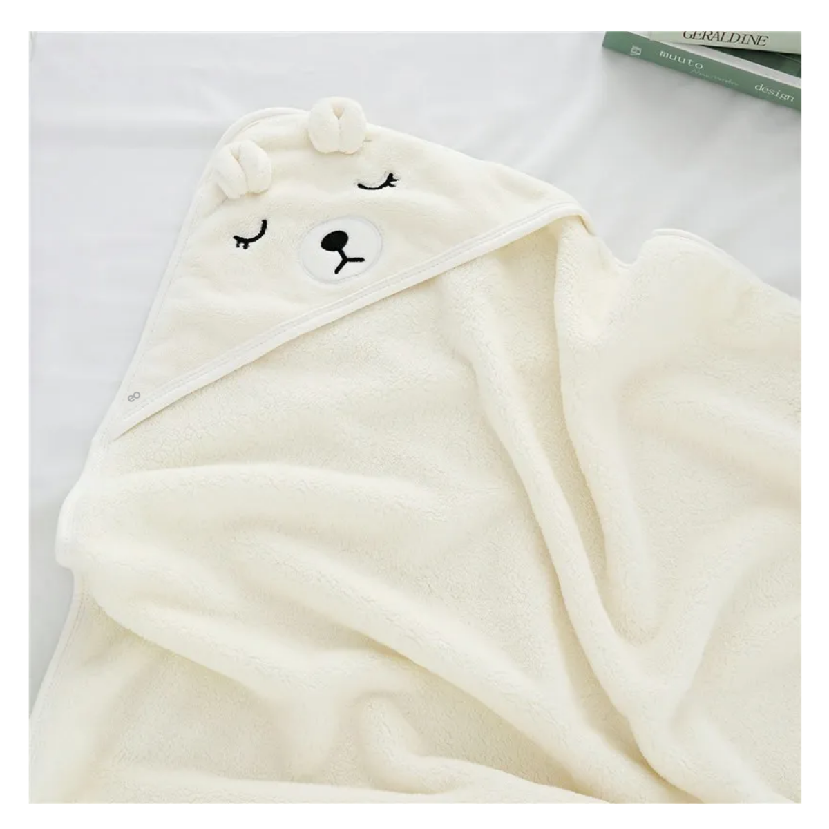 Foto 2 | Toalla para Bebe Oso Eo Safe Imports Blanco