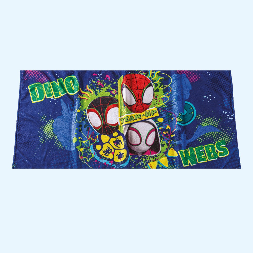 Toalla Infantil Spidey Dino Microfibra Algodón Concord